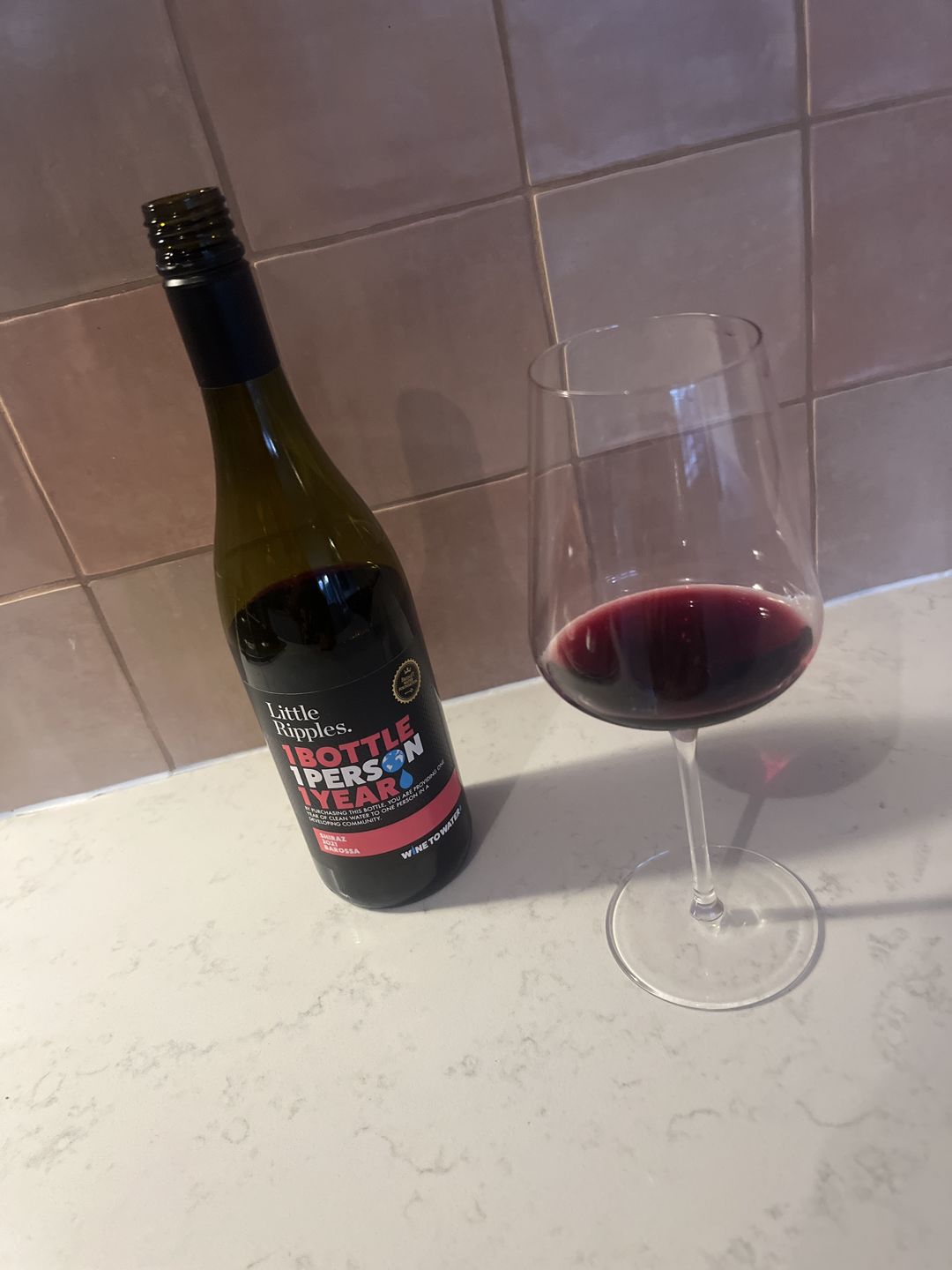 Customer photo review of Shiraz & Rosé - 2 pack