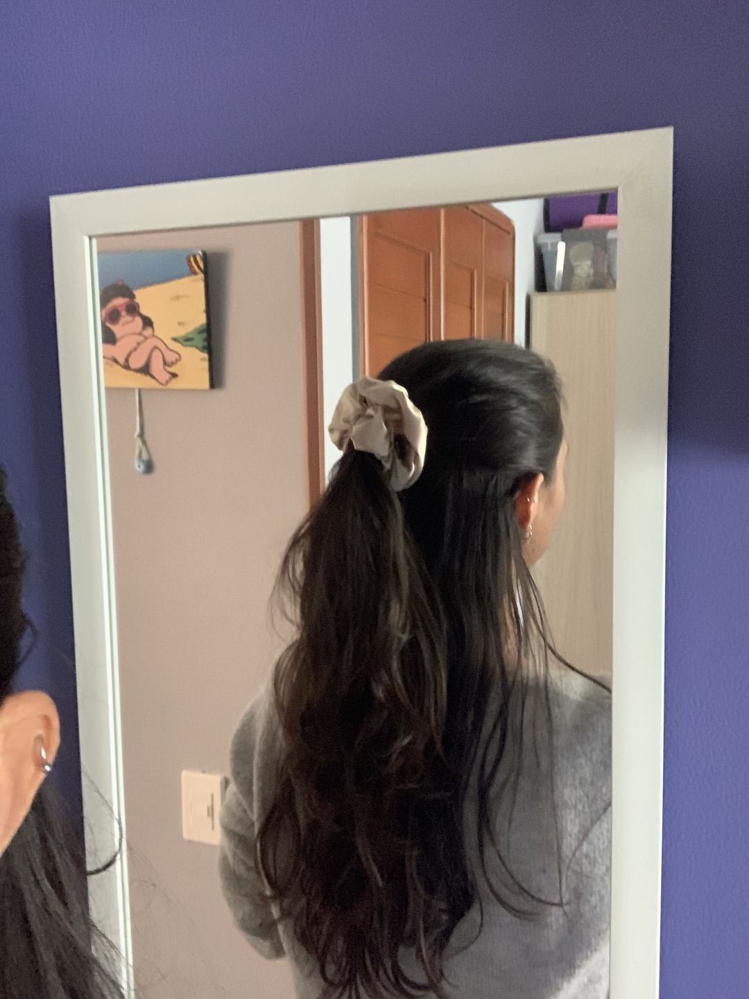 Customer photo review of Scrunchies - Nude Petit