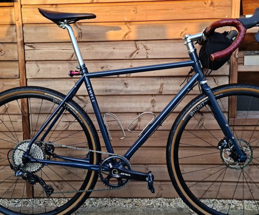Customer photo review of Stainless Steel Water Bottle Cage