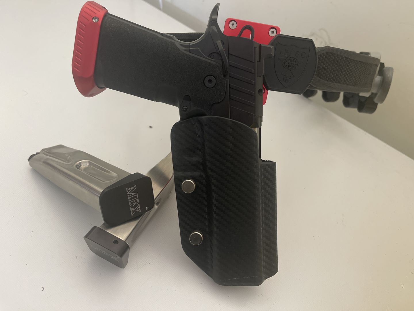 Customer photo review of STI 2011 Staccato Mag well | Aluminium | IPSC Standard/USPSA Limited Division