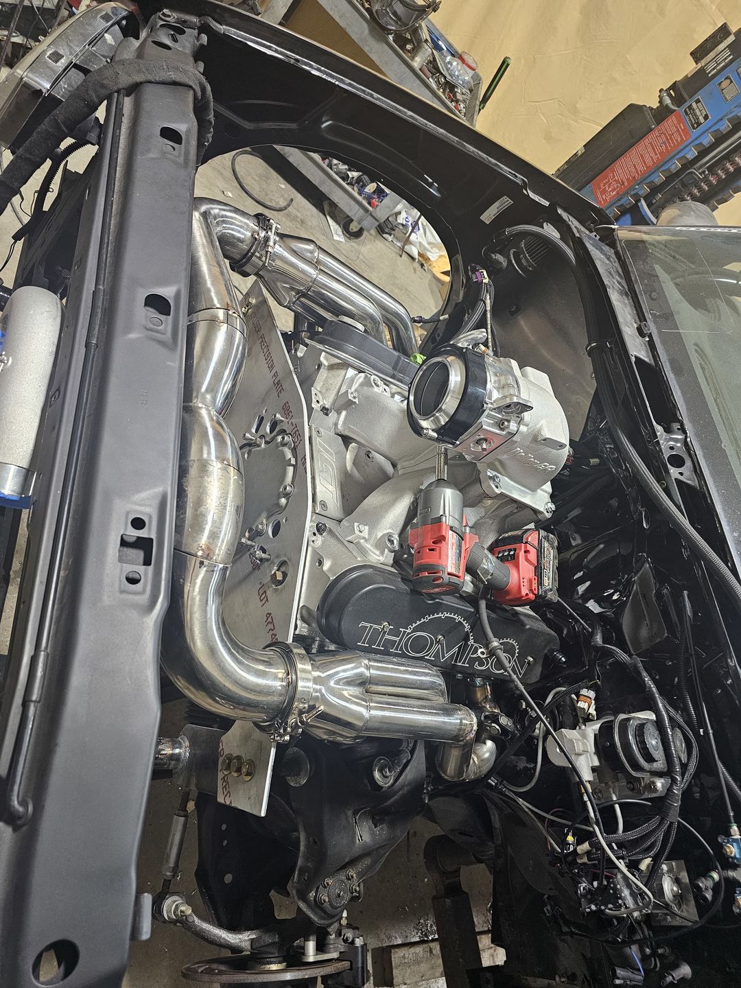 Customer photo review of Motion Raceworks ICON 102mm / 105mm Interchangeable Throttle Body - BARE Billet Surface 10-140