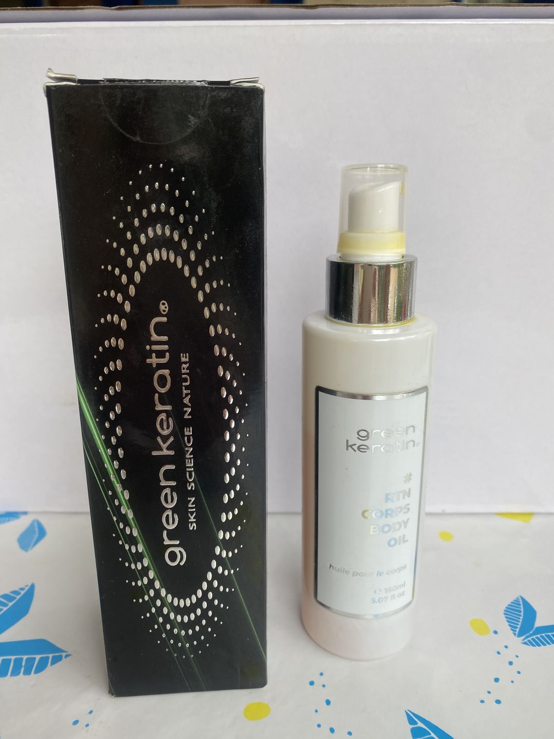 Customer photo review of #RTN 0.5% - Huile pour corps
