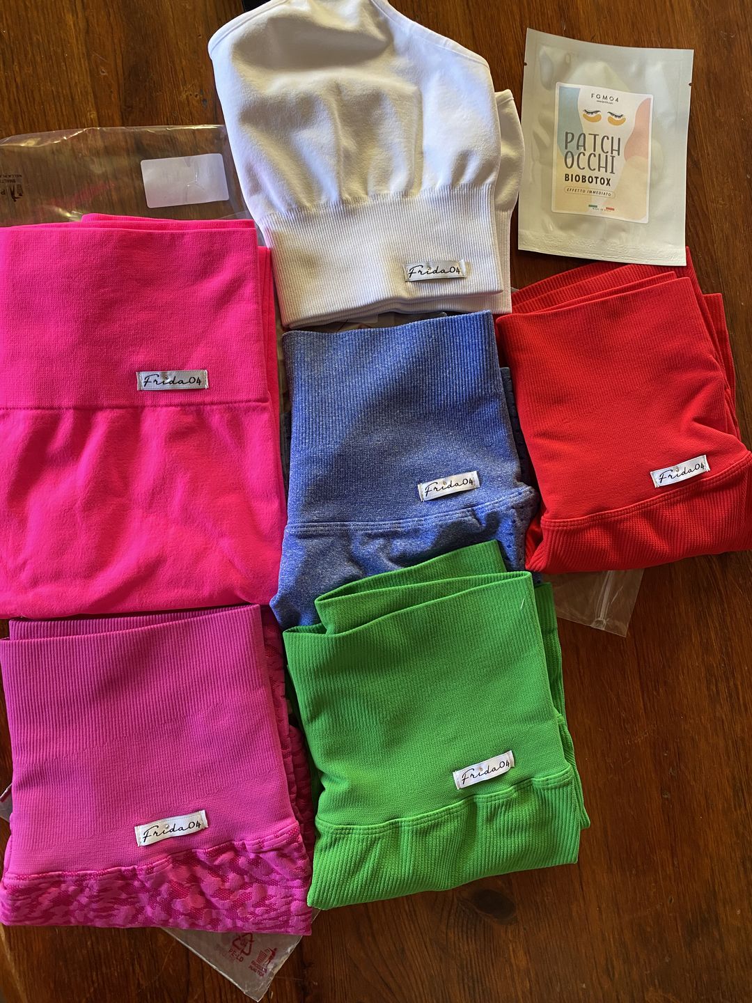 Customer photo review of Shorts CALIPSO Verde Prato Costine