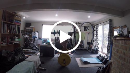 Customer video review of Quads of the Gods - Flex- Lifting Shorts -Black / Red