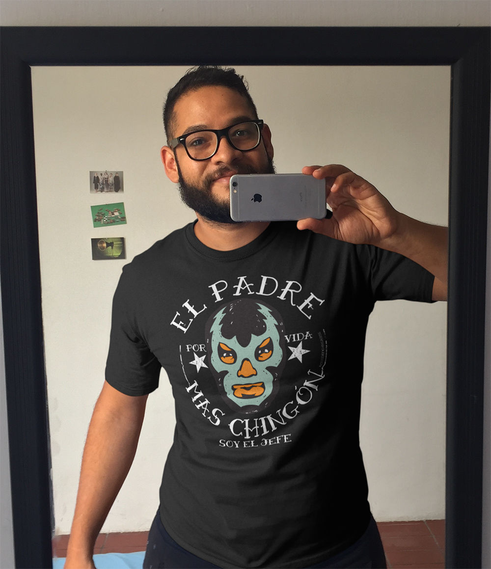 Customer photo review of El Padre Mas Chingon OG T-Shirt