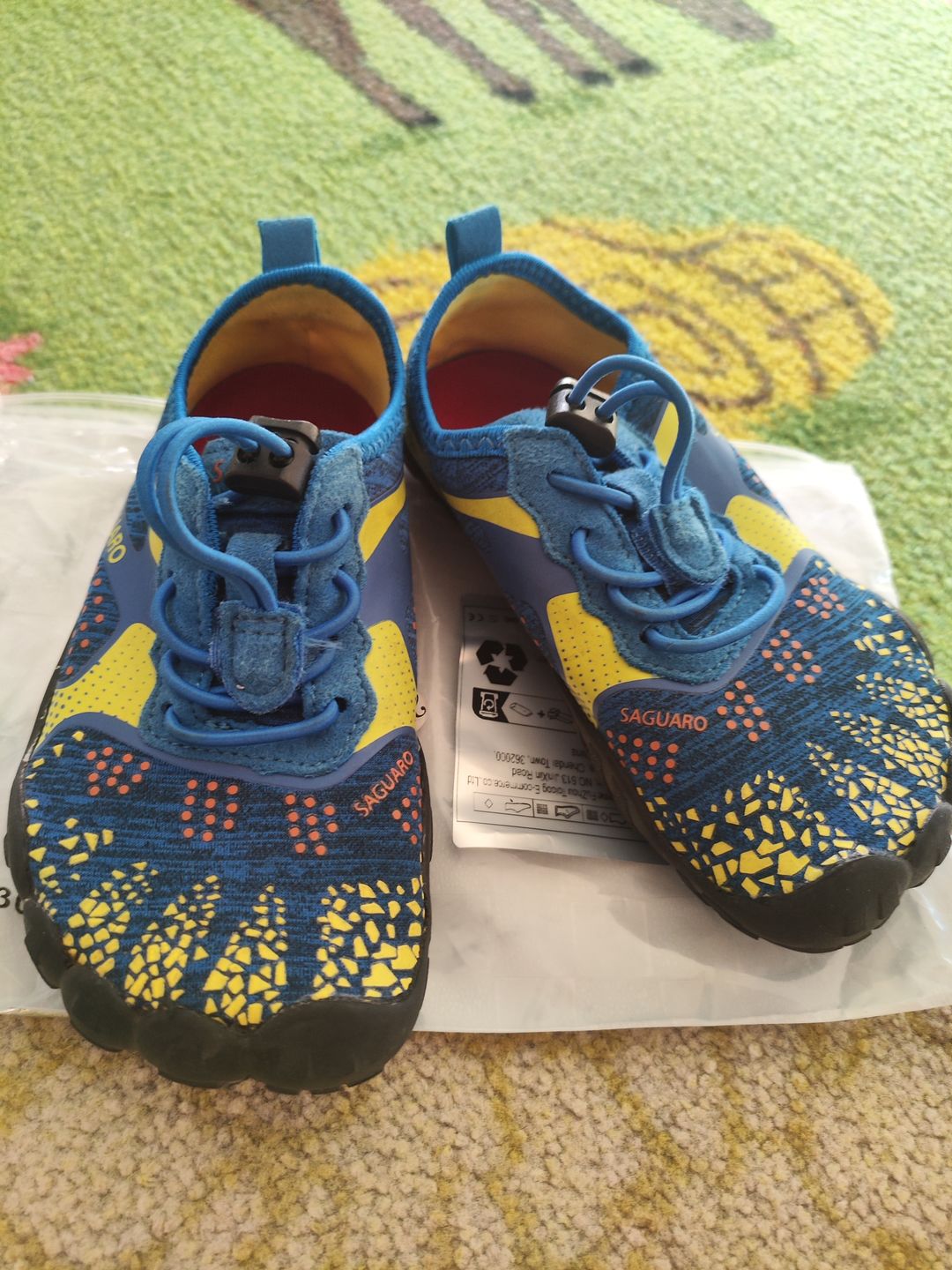 Customer photo review of Niños Barefoot Chaser Fast Ⅰ