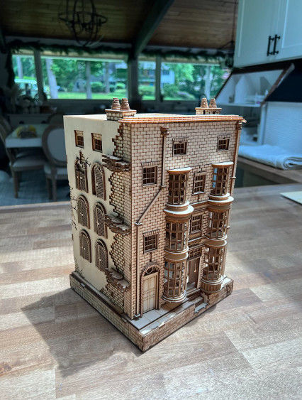Customer photo review of Ollivanders Wand Shop Book Nook | LKWood