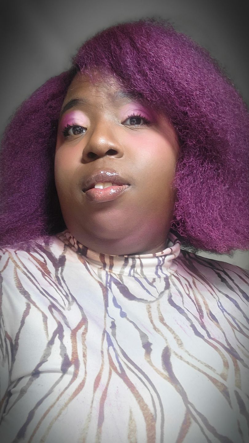 Customer photo review of Fierce Fuchsia - Mysteek Color Pop