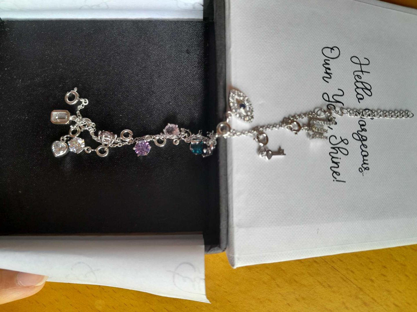 Customer photo review of Charms Bracelet
