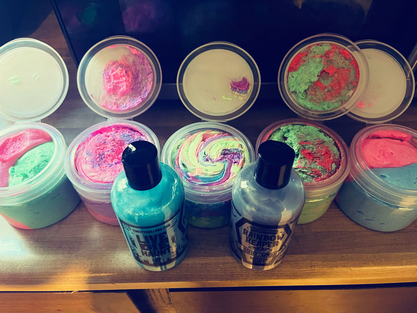 Customer photo review of Unicorn Brains Whipped Soap (Fruit Loops Cereal)