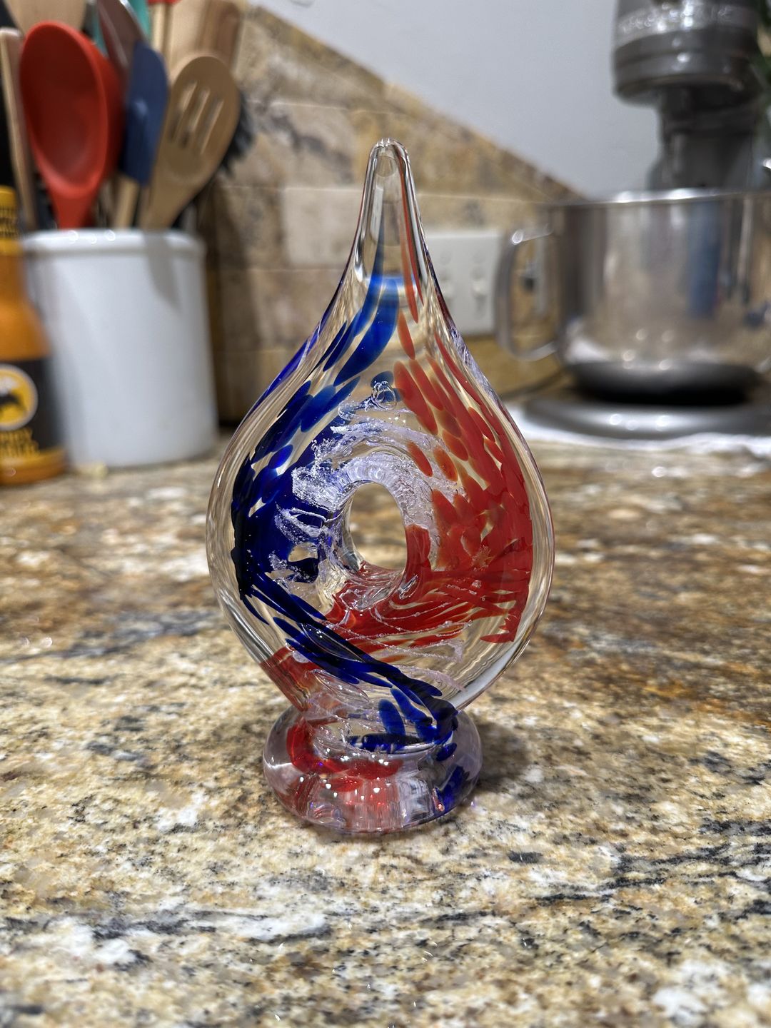 Customer photo review of Heaven's Point with Cremation Ashes
