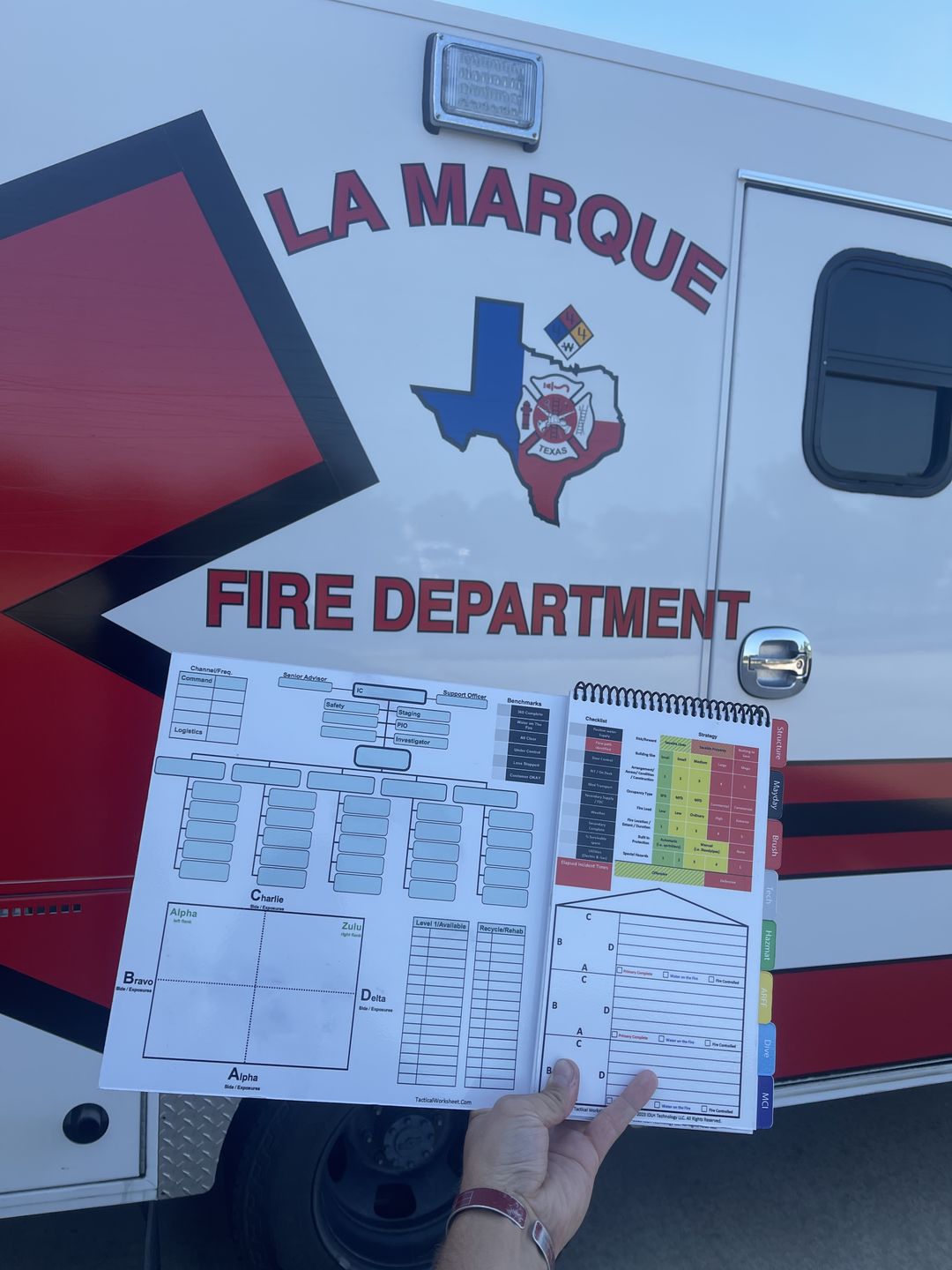 Customer photo review of IDLH MAYDAY Tactical Worksheet®