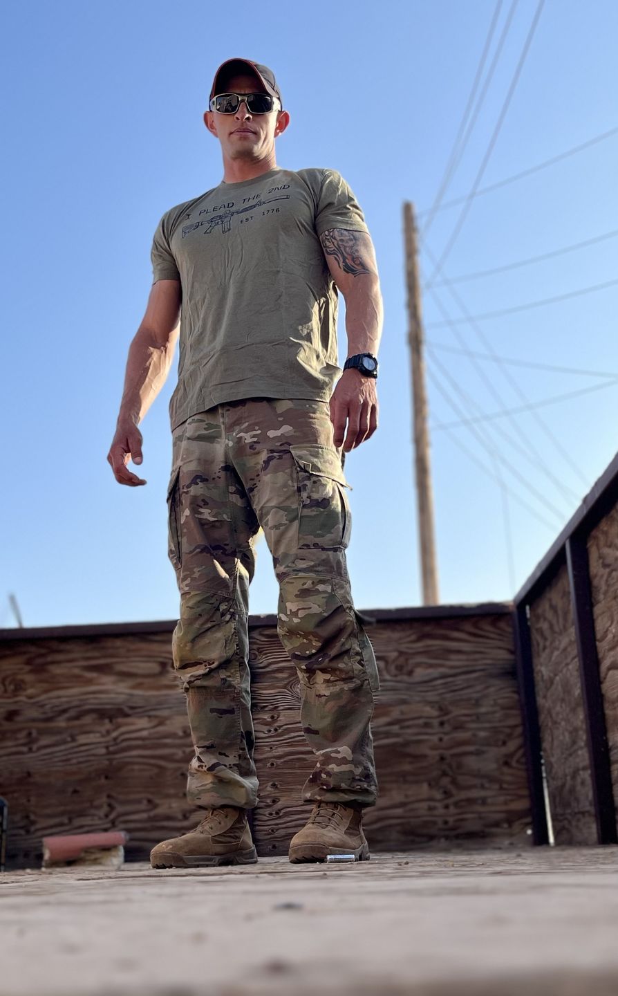 Customer photo review of I Plead The 2nd - Tee