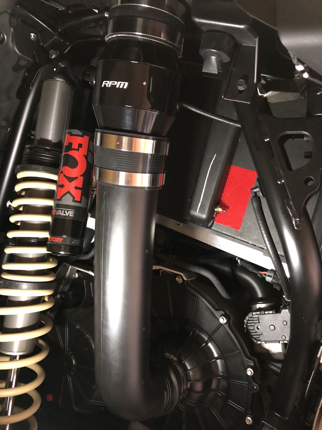 Customer photo review of RPM RZR Pro XP & Turbo R "ECF" Electric Clutch Blower Fan Kit ~ Lower Clutch / Belt Temperature