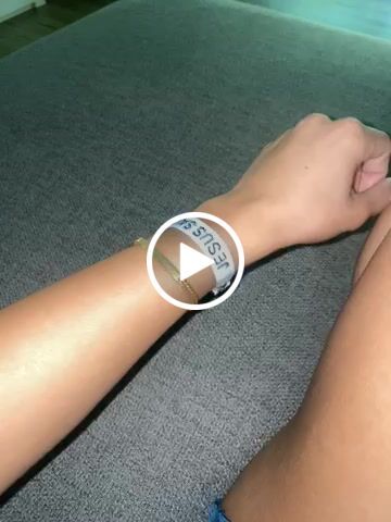 Customer video review of Jesus Saves Bracelet
