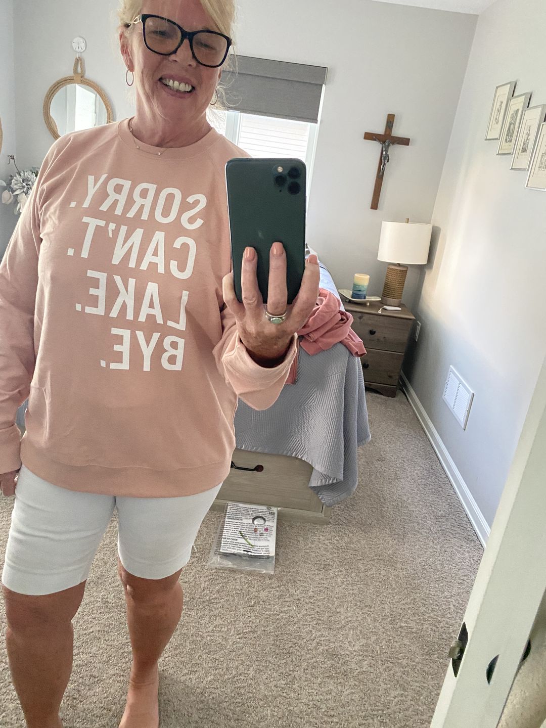 Customer photo review of Sorry Can't Lake Bye