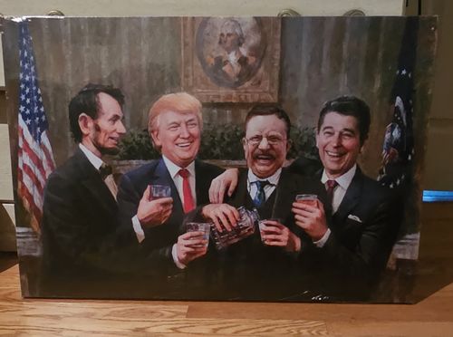Customer photo review of Make America Great Again - Print