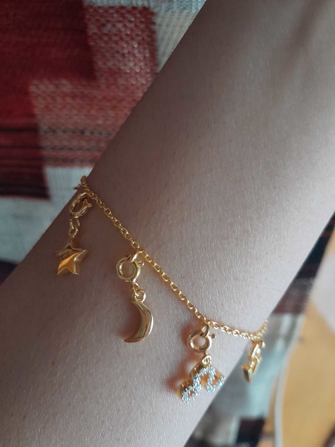 Customer photo review of Charms Bracelet