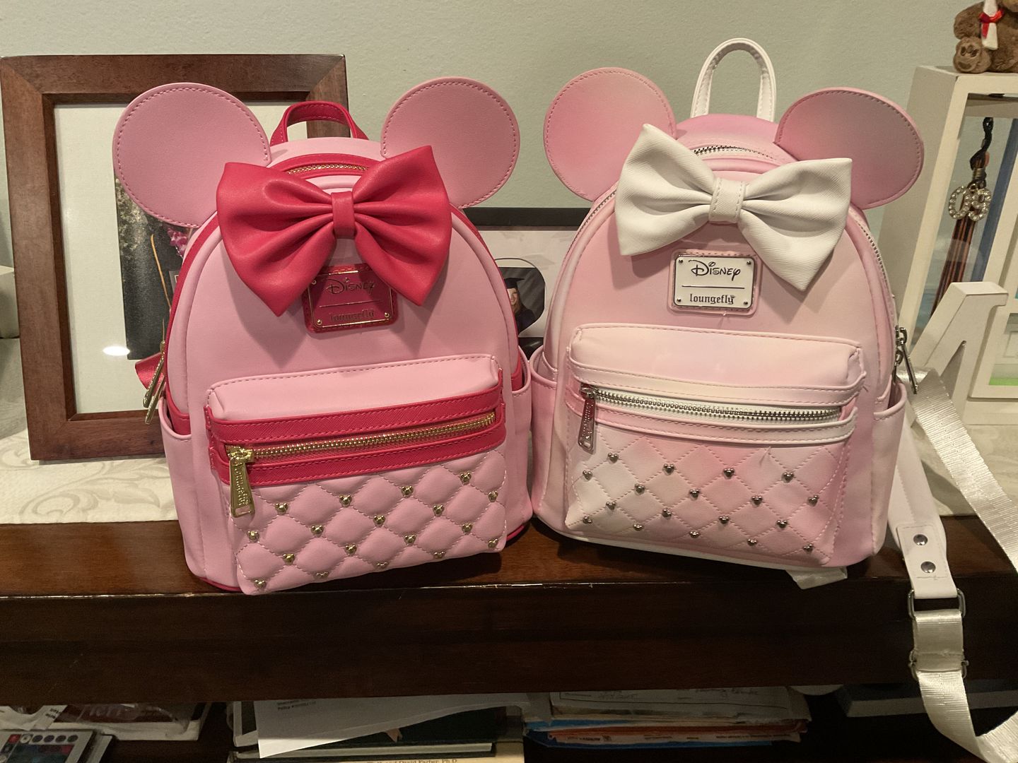 Customer photo review of 707 Street Exclusive - Loungefly Disney The Minnie Mouse Classic Series Mini Backpack - Strawberry Macaron
