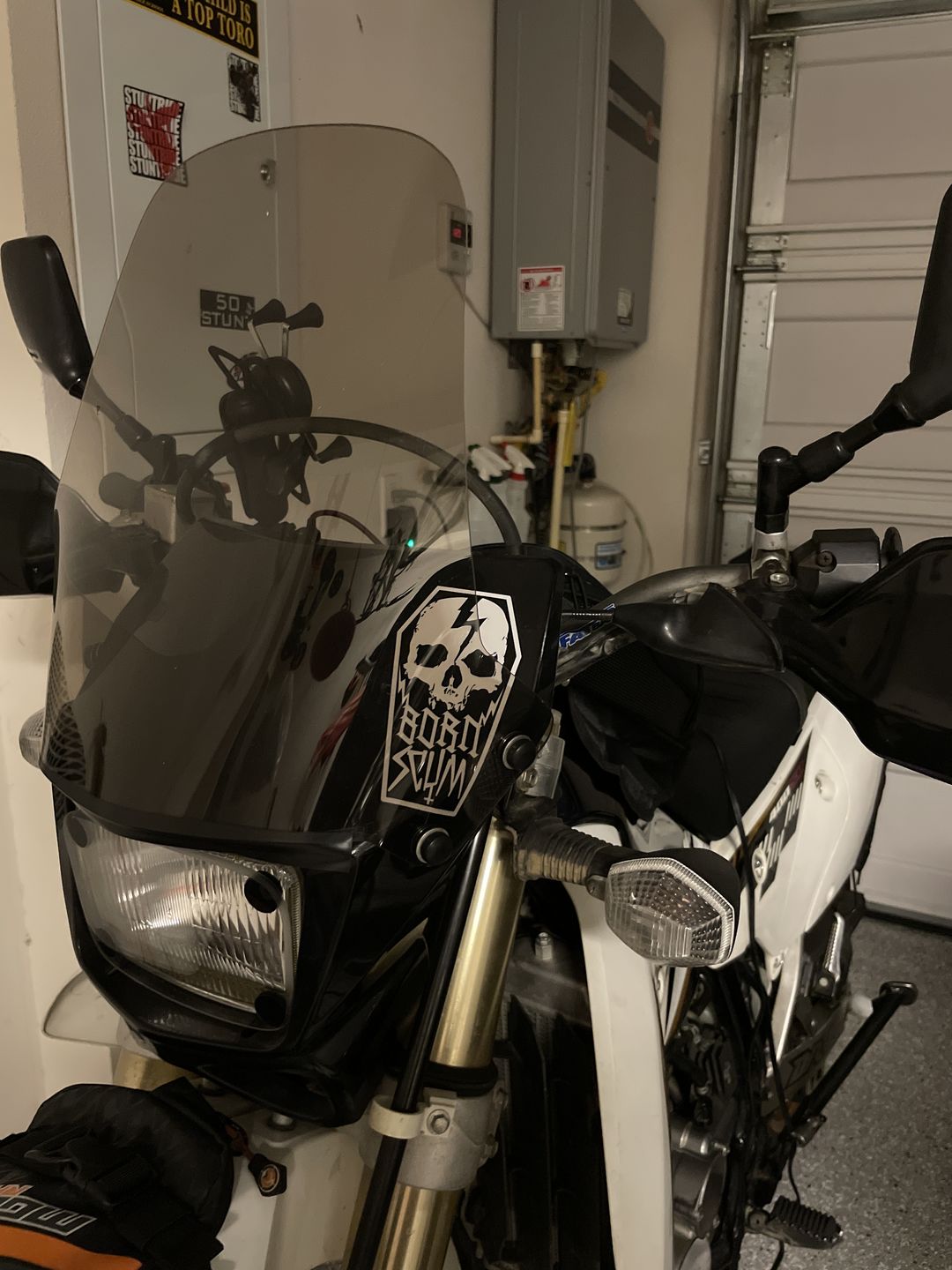Customer photo review of SKULL COFFIN STICKER