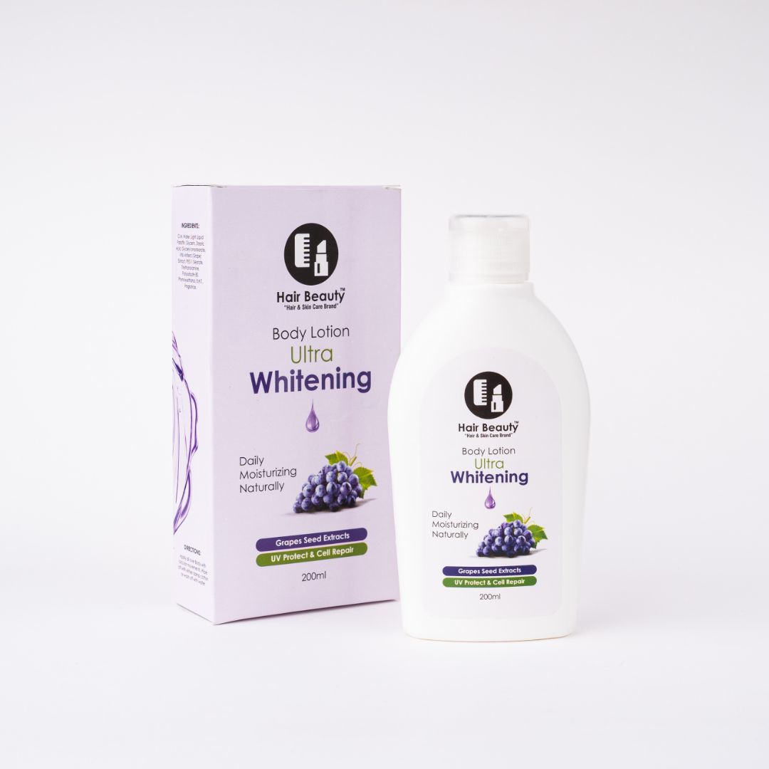 Customer photo review of Ultra Whitening Body Lotion