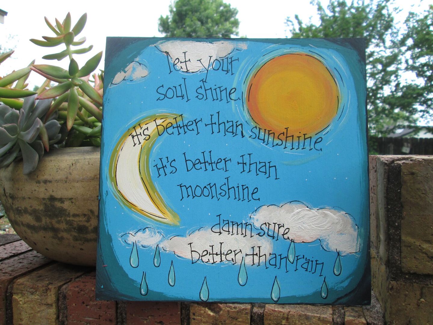 Customer photo review of Unfinished Wood Square Shape - Craft - up to 24" DIY