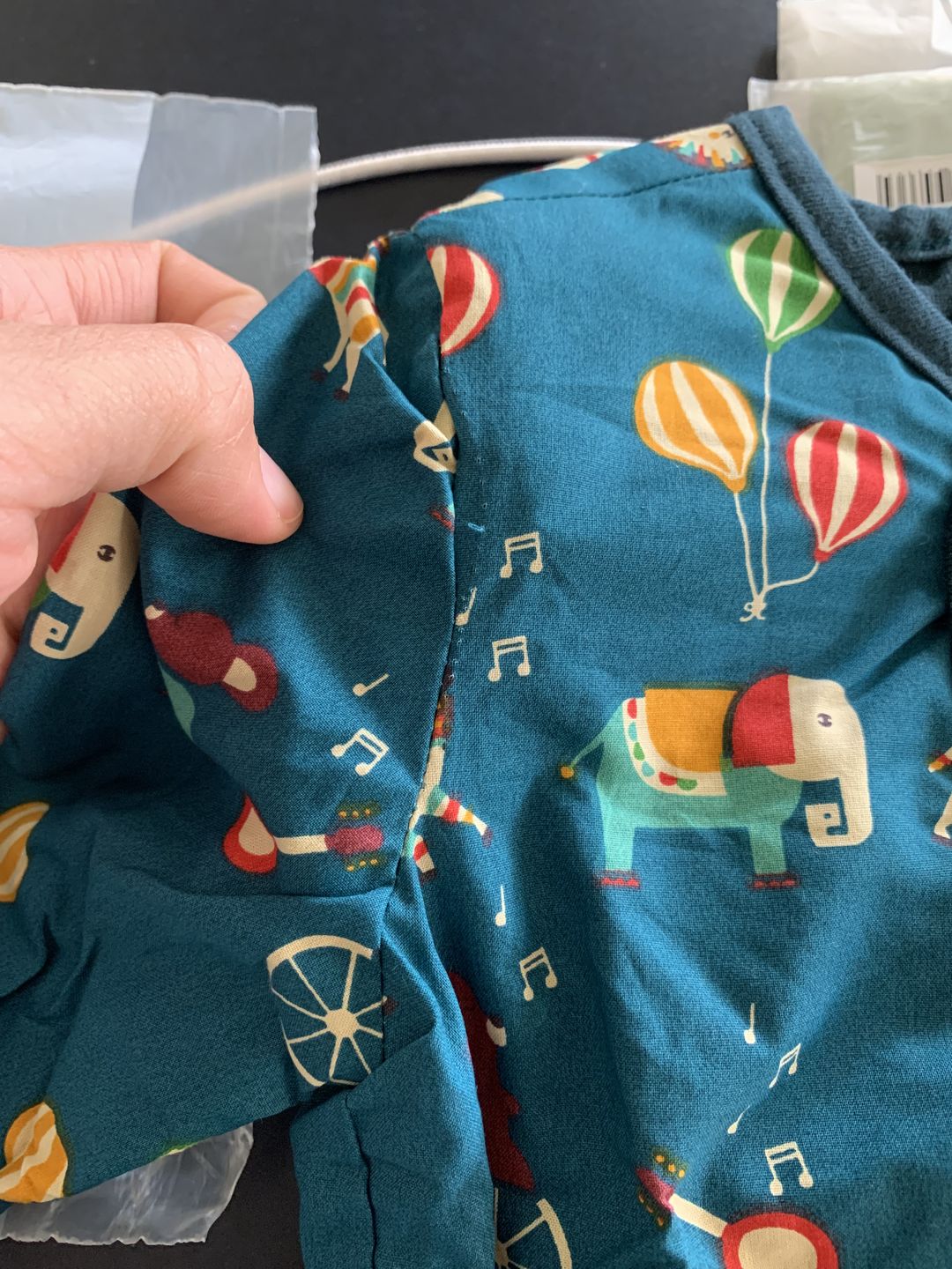 Customer photo review of Join Our Jamboree Reversible Spring Jacket