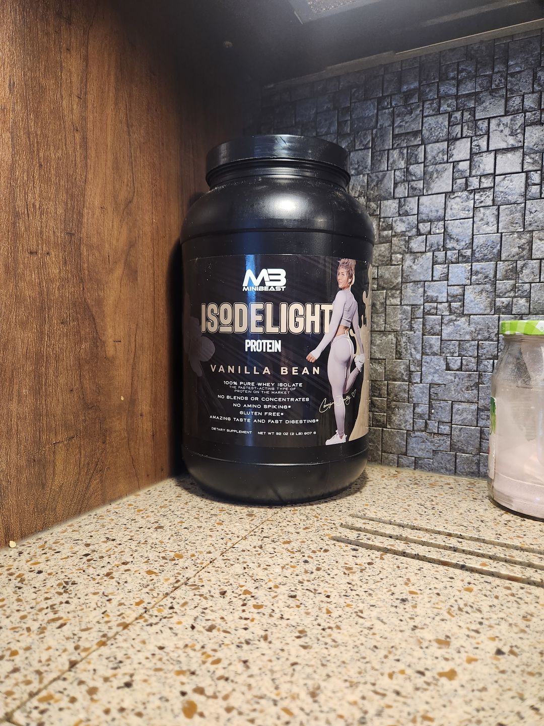 Customer photo review of IsoDelight Protein