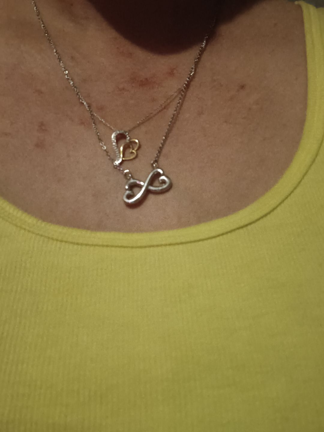 Customer photo review of To My Future Wife - My Promise - Infinity Necklace