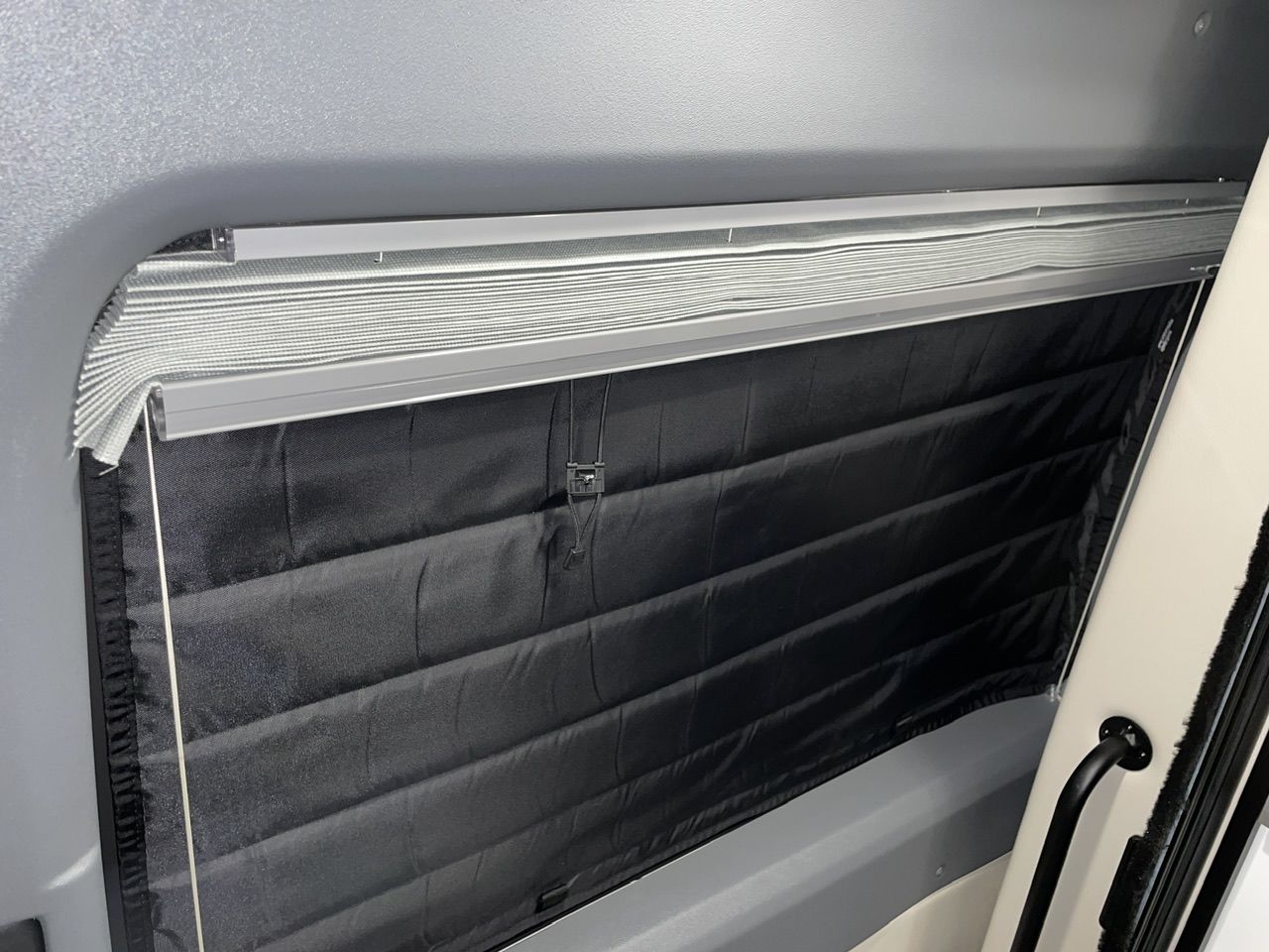 Customer photo review of Coachmen Beyond - Slider Door Shade