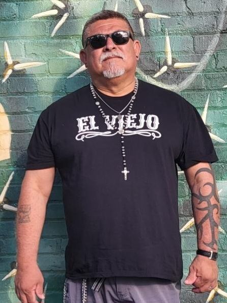 Customer photo review of The Original El Viejo Old School Tee