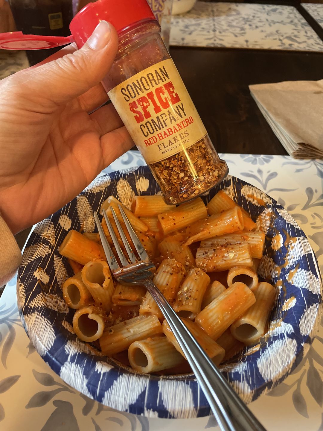 Customer photo review of Red Habanero Pepper Flakes