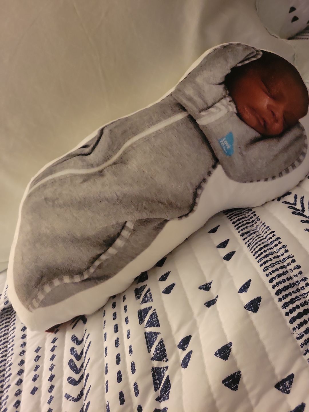 Customer photo review of Photo Birth Pillow