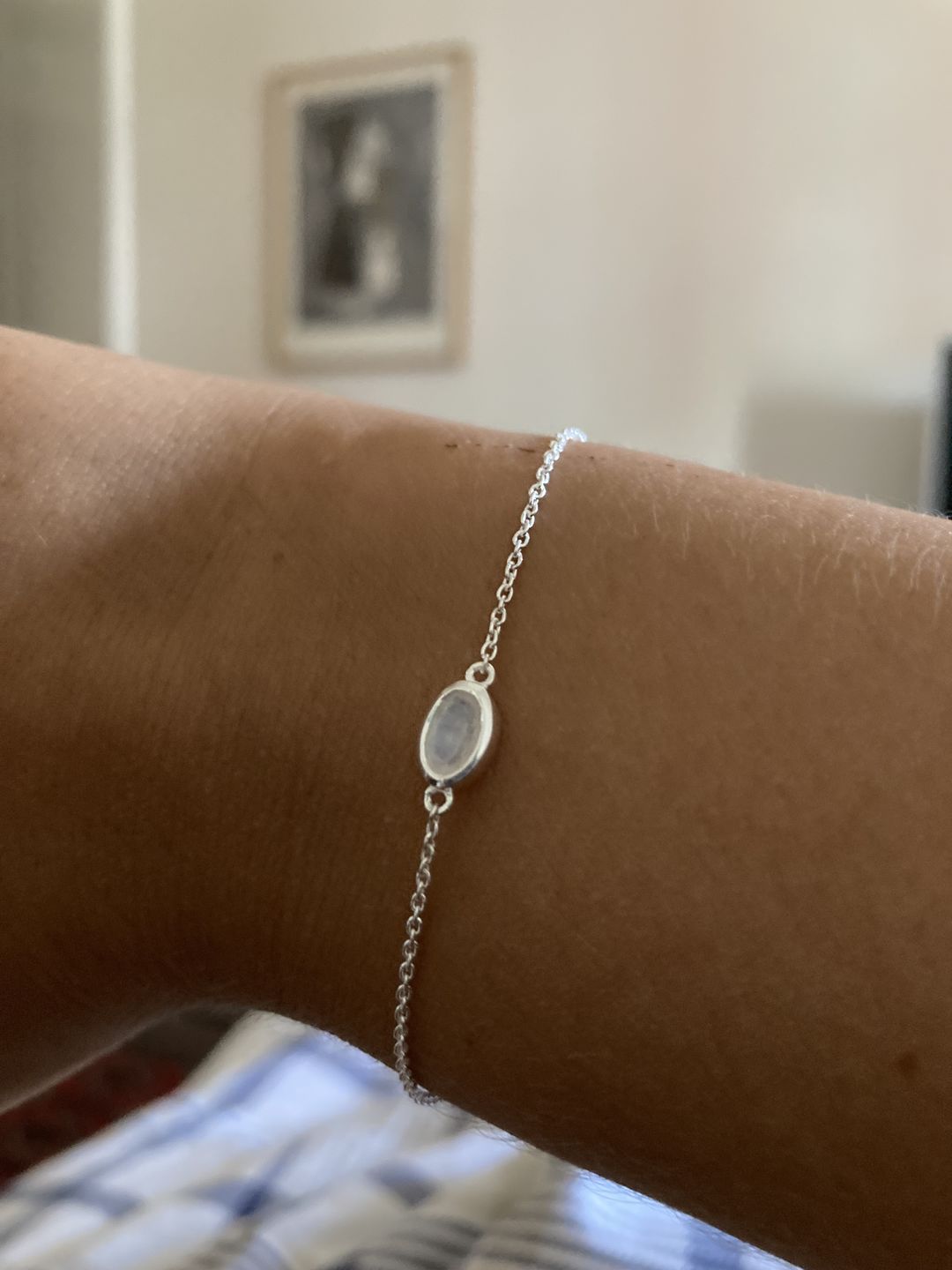 Customer photo review of Armband Juni Månsten Silver