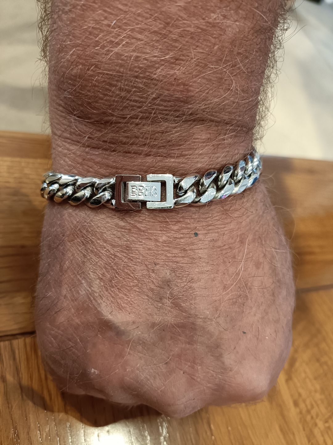 Customer photo review of The Rock SOLID Chain 10mm Bracelet