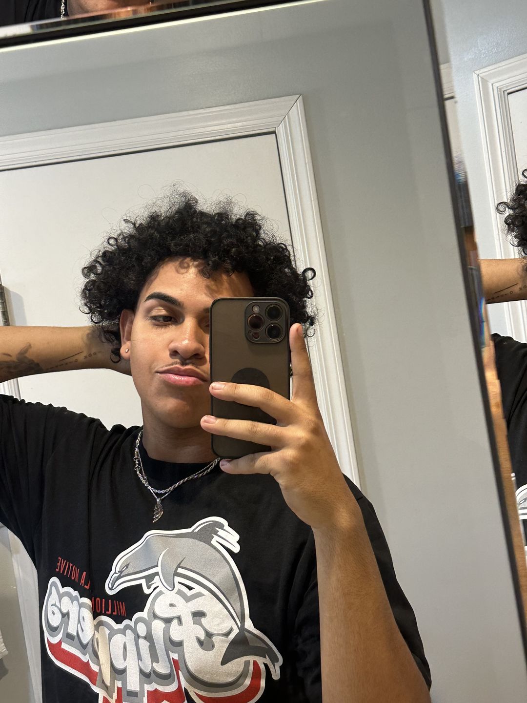 Customer photo review of Mystery Box of 12 T-Shirts