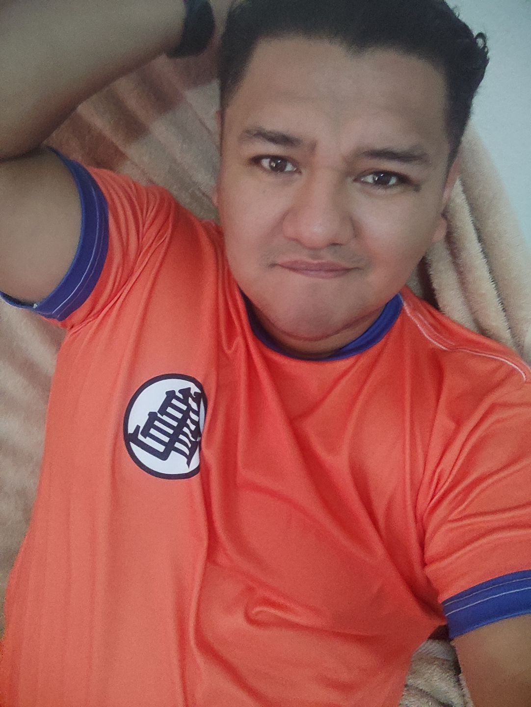 Customer photo review of Playera Pijama Dragon Ball Goku Uniforme