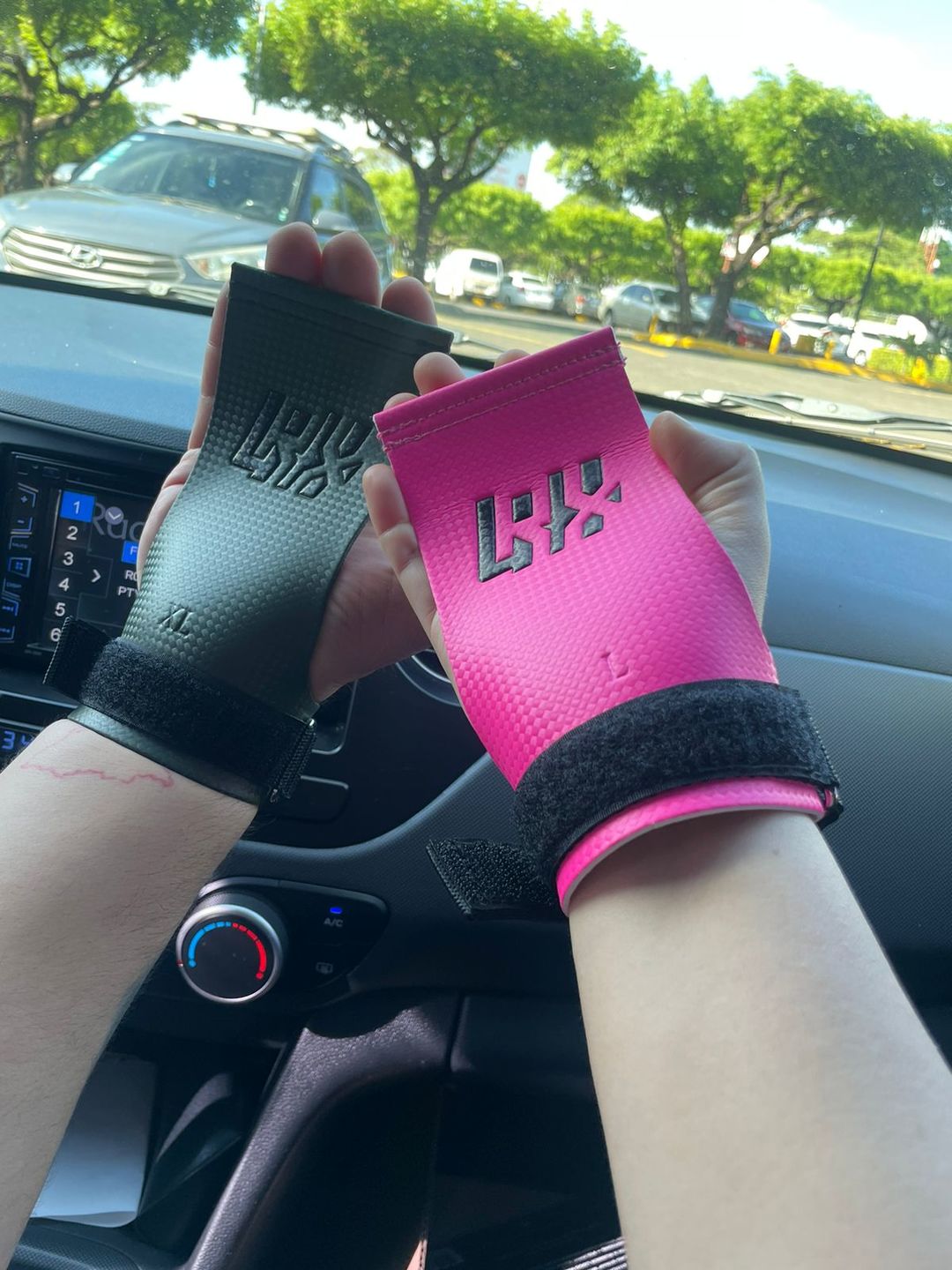 Customer photo review of LYFT-RX Carbon Grips - OD Green
