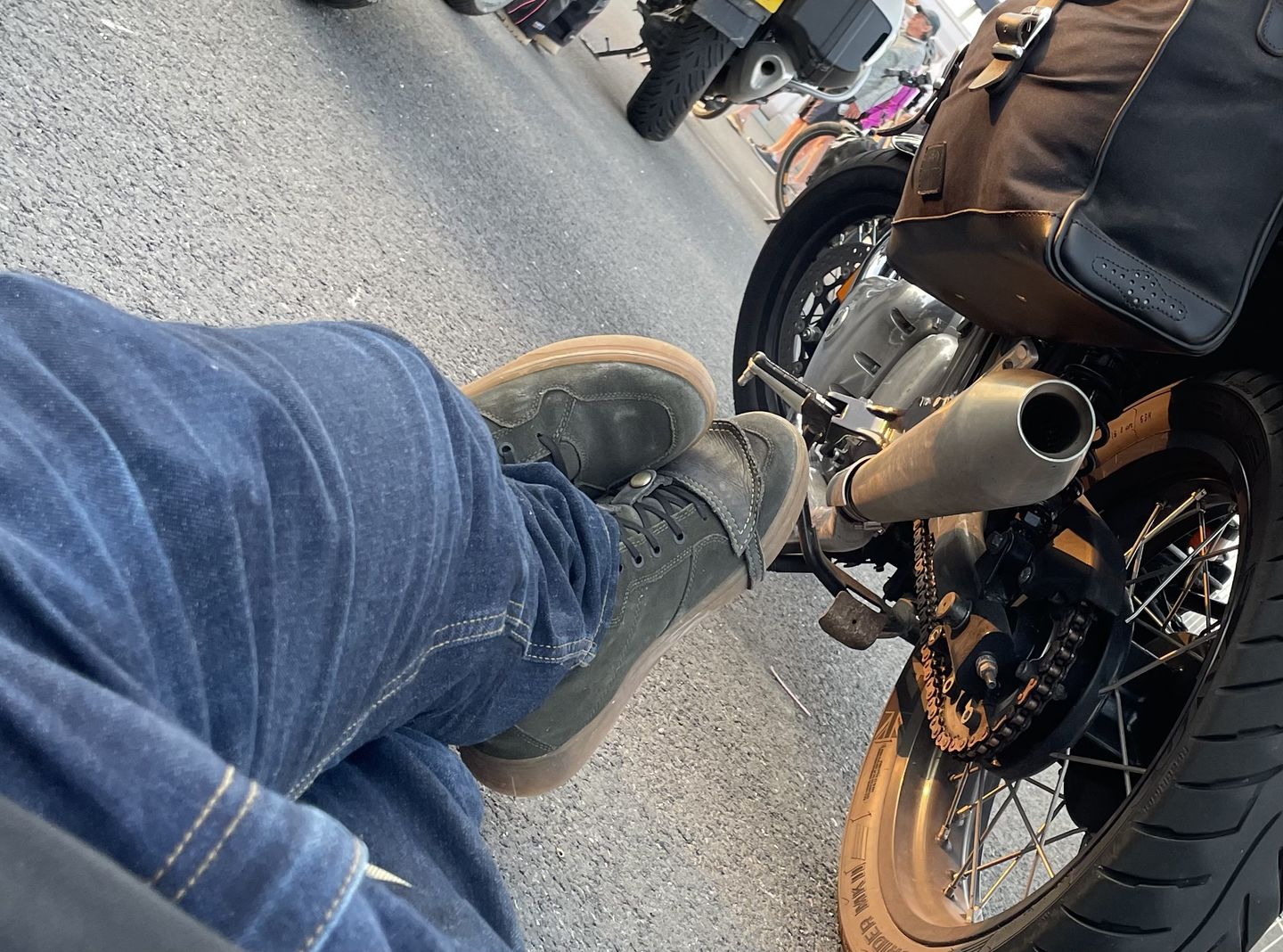 Customer photo review of shoe protector classic