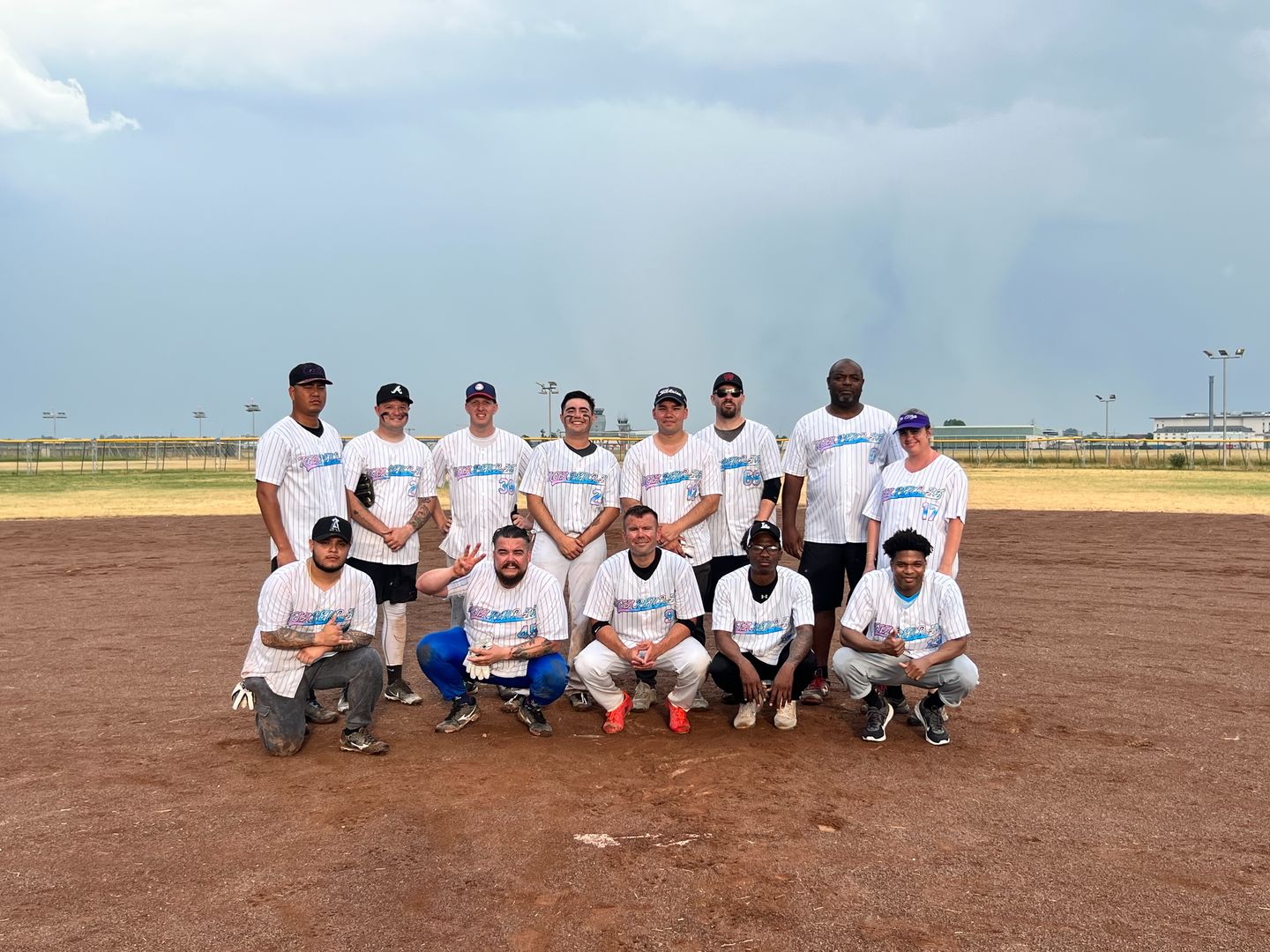 Customer photo review of Custom Baseball Uniforms High-Quality for Adult Kids Optimized for Performance and Comfort  Various Colors and Sizes