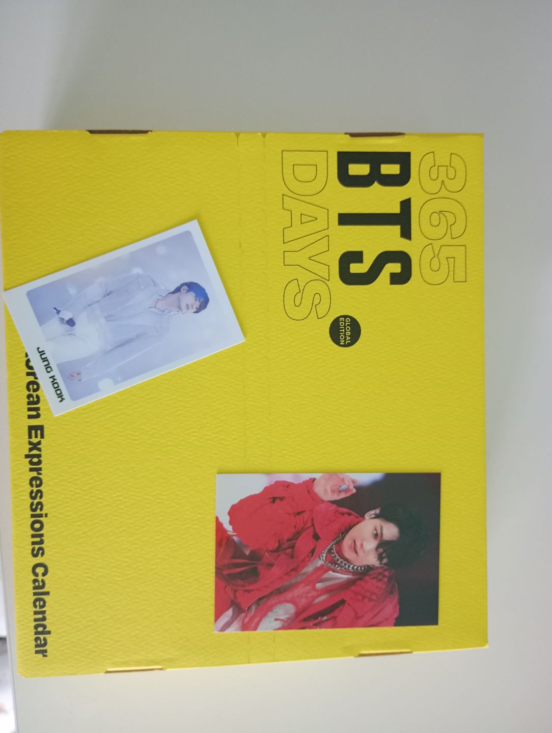 Customer photo review of BTS - 365 BTS DAYS KOREAN EXPRESSIONS CALENDAR