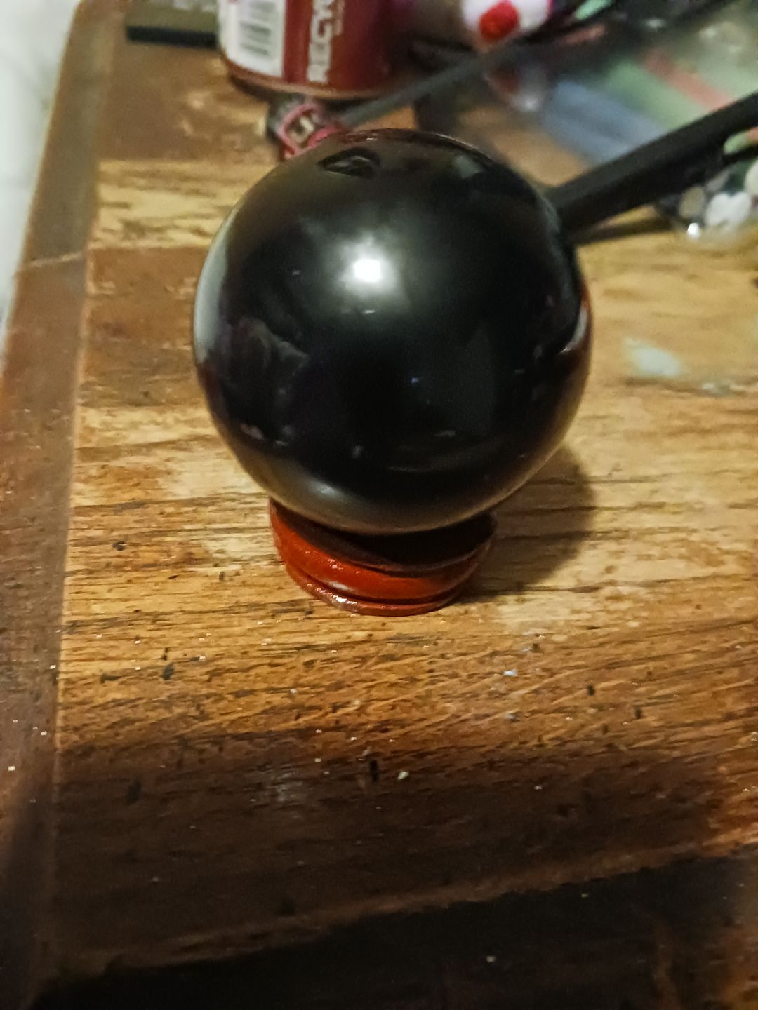 Customer photo review of Obsidian Sphere
