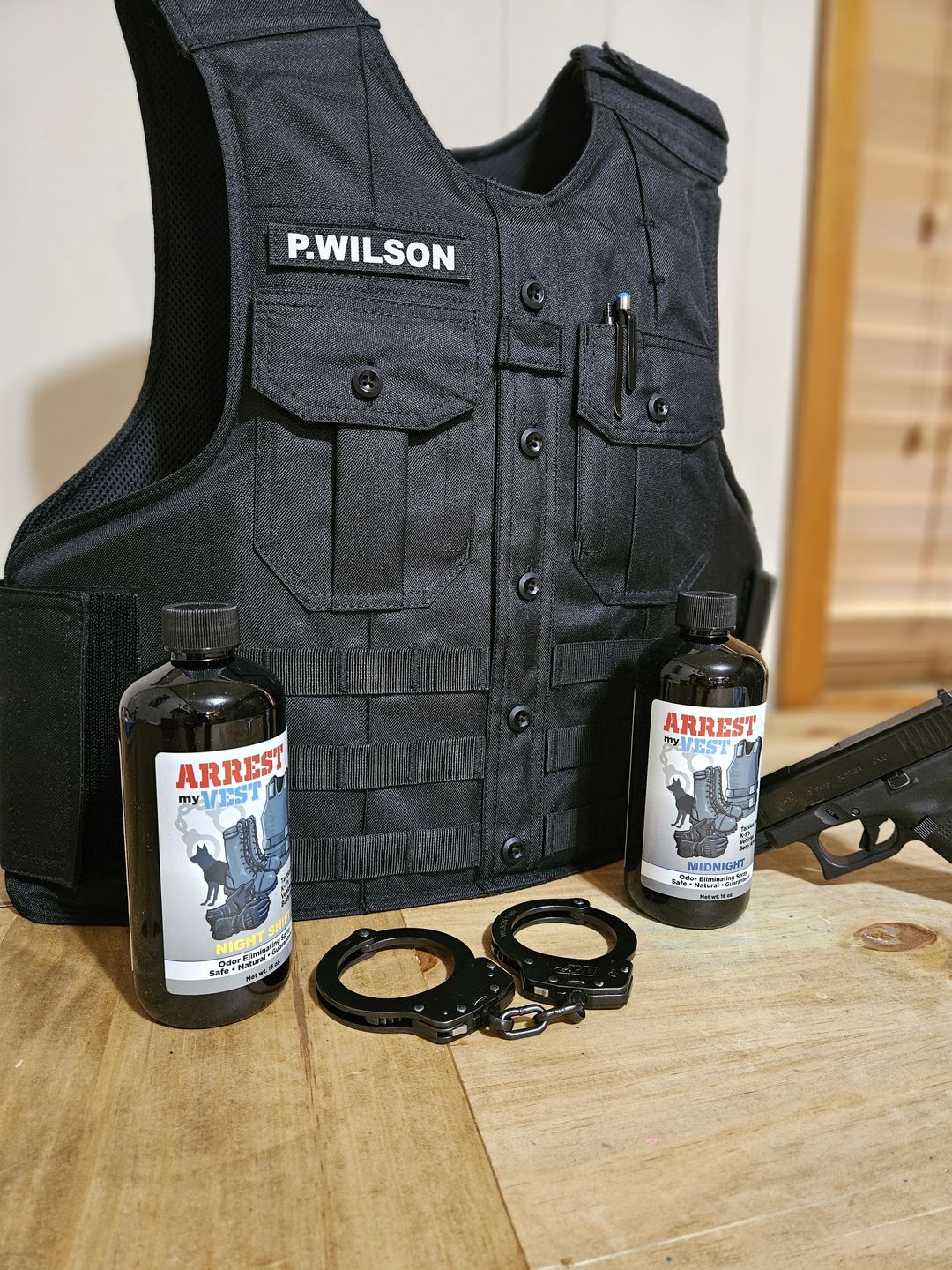 Customer photo review of Double Pack - Create Your Own 16 oz. Sprays | Odor Eliminating Spray