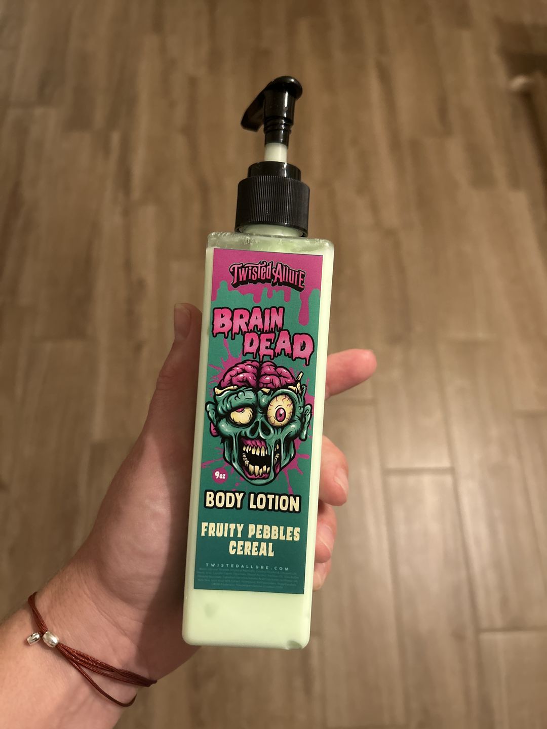 Customer photo review of Brain Dead Body Lotion (Fruity Pebbles Cereal)