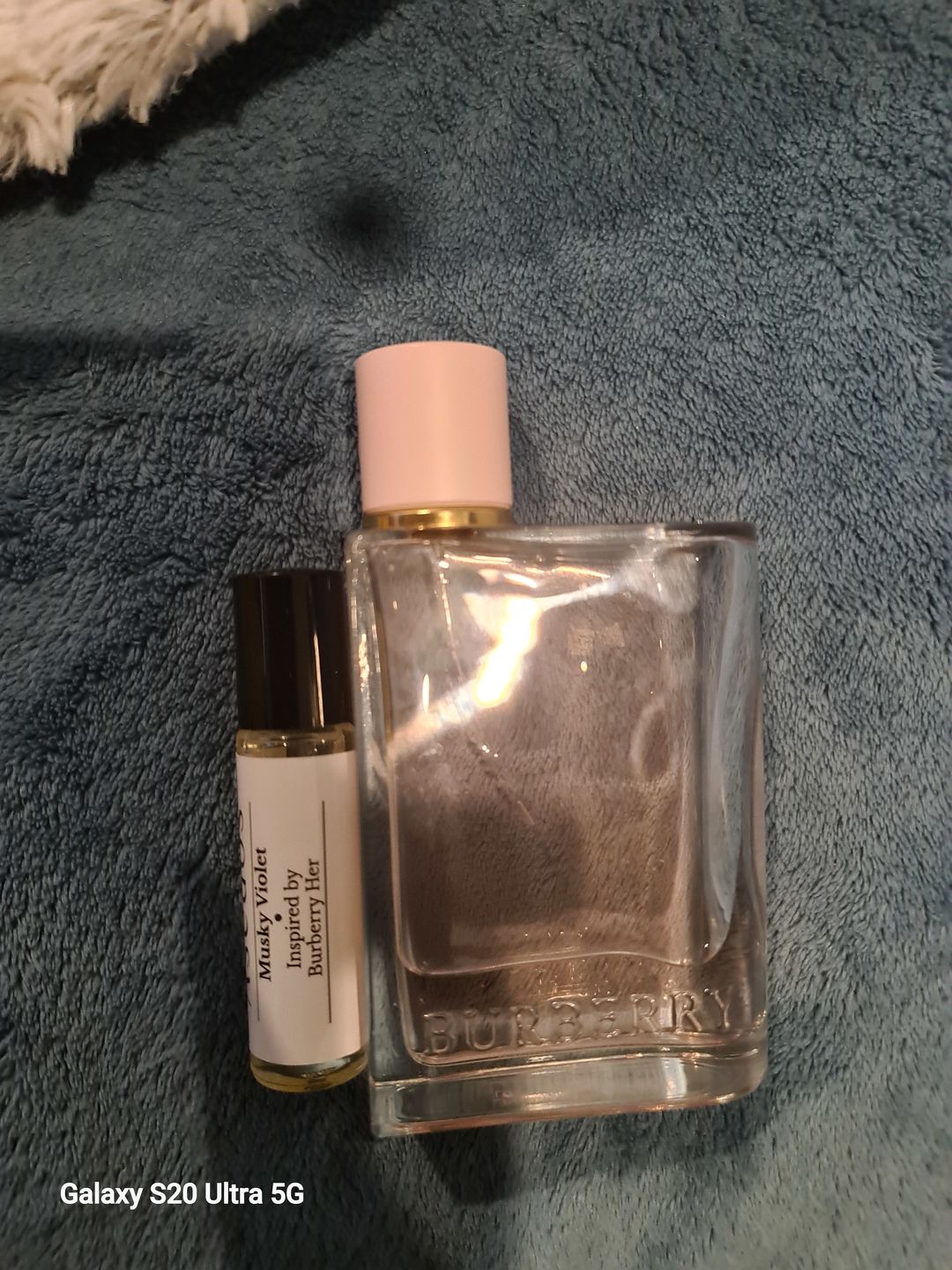Customer photo review of MUSKY VIOLET PERFUME OIL