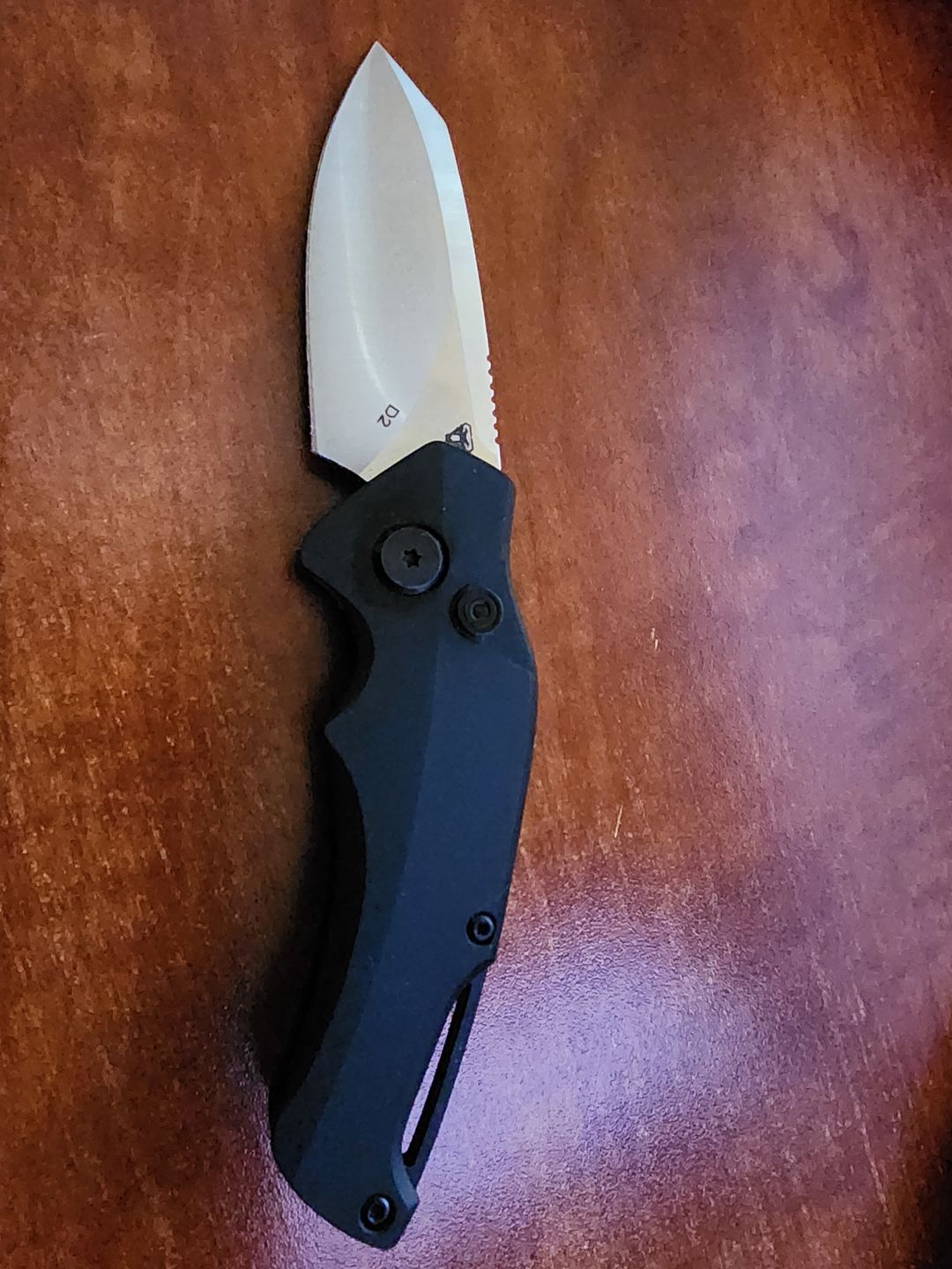 Customer photo review of The Grunt Automatic Switchblade Knife