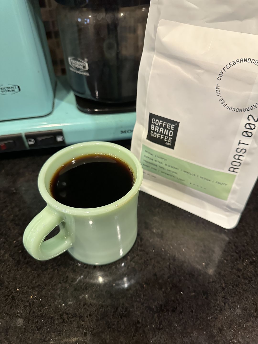 Customer photo review of Ethiopian Light Roast Coffee
