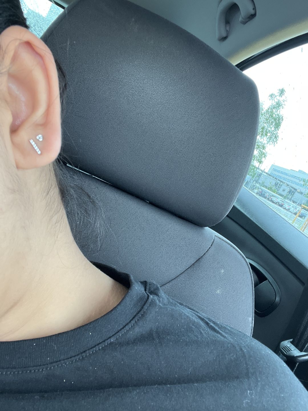 Customer photo review of Horizon Ohrstecker | 925 Echtsilber