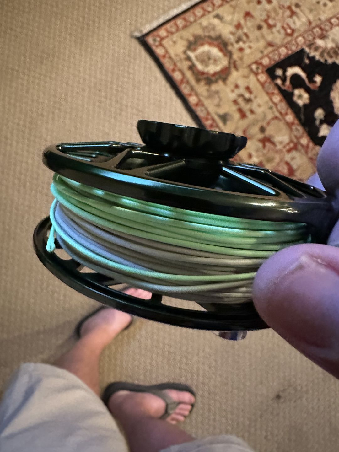 Customer photo review of Scientific Anglers Amplitude Anadro/Nymph Fly Line