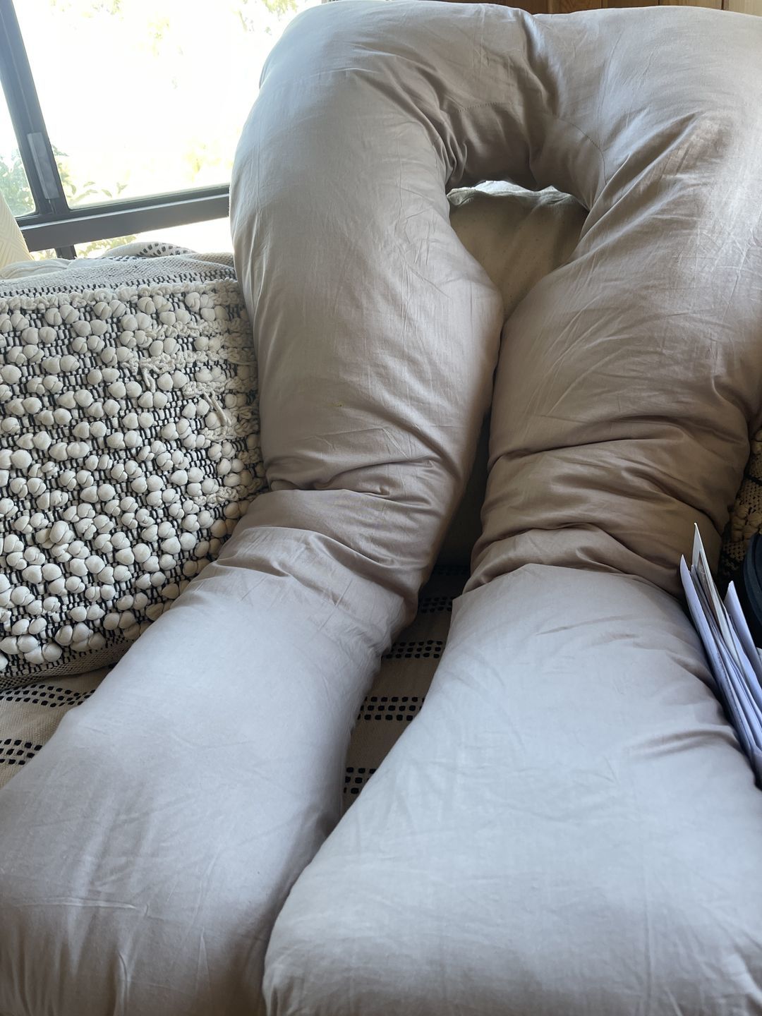 Customer photo review of Almohada Cuerpo Completo Dormilones (Pruébala GRATIS)